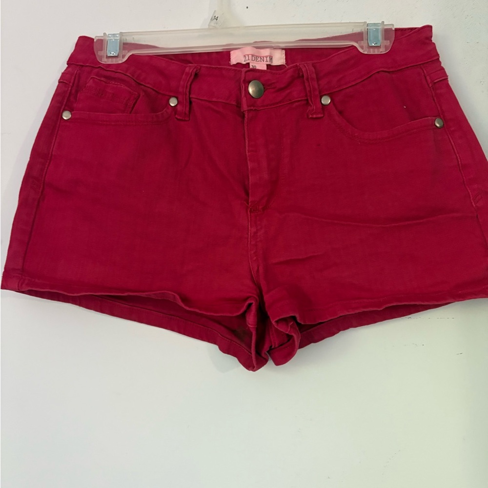 Red Women's Shorts size 30